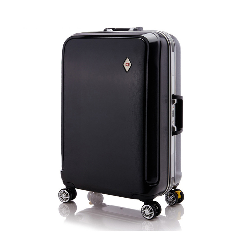 拉杆箱定制印logo铝框行李箱定做品牌登机箱旅行箱20寸22寸