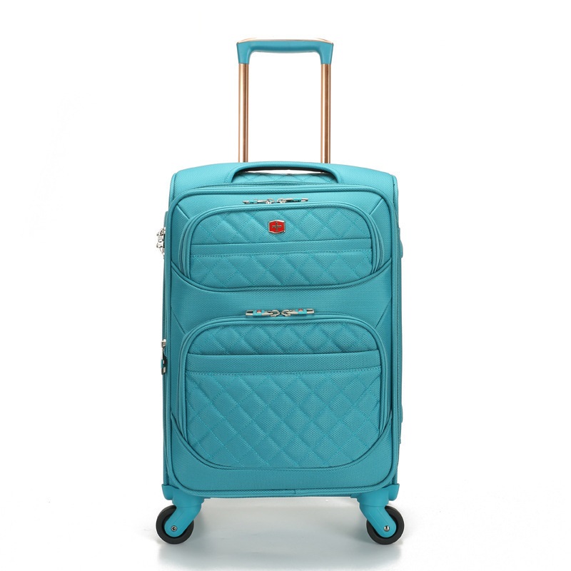 新款拉杆箱加厚铝拉杆牛津布行李箱旅行箱包