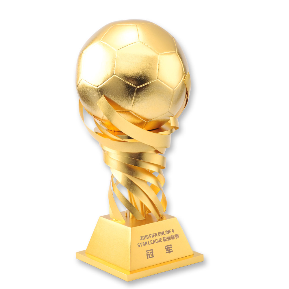 足球奖杯奖杯个性化定制铅锡合金FIFA比赛奖杯定做