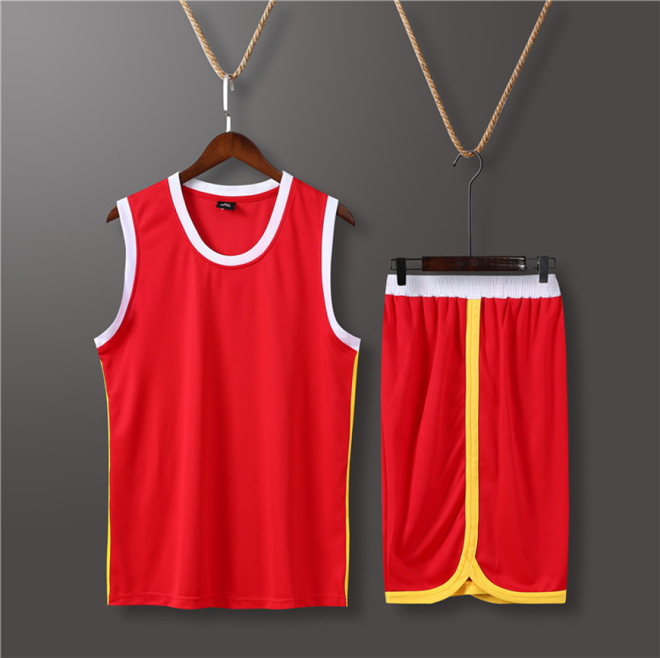 比赛球衣训练队服速干透气NBA篮球服套装JL-620