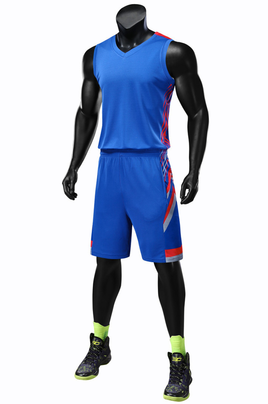 比赛球衣训练队服速干透气NBA篮球服套装JL-835