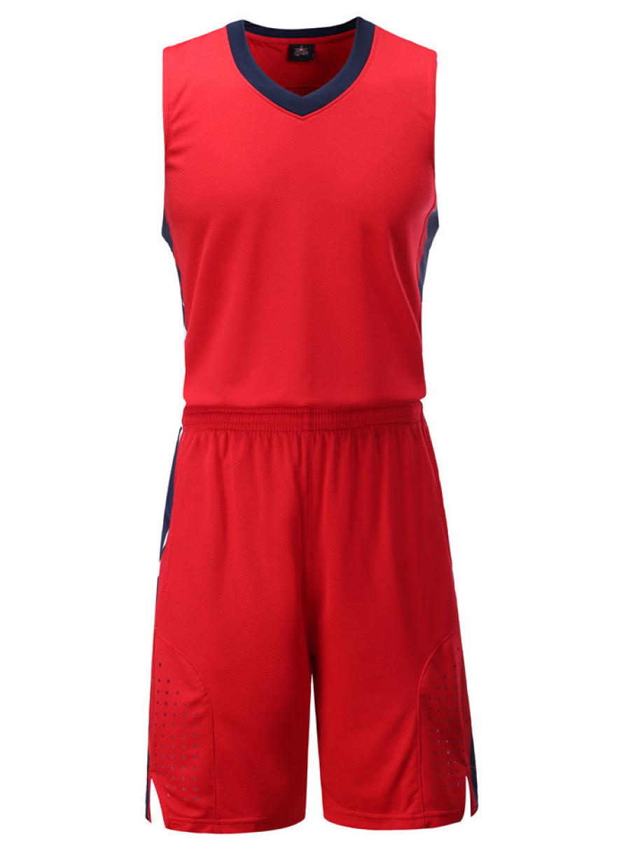 比赛球衣训练队服速干透气NBA篮球服套装JL-823